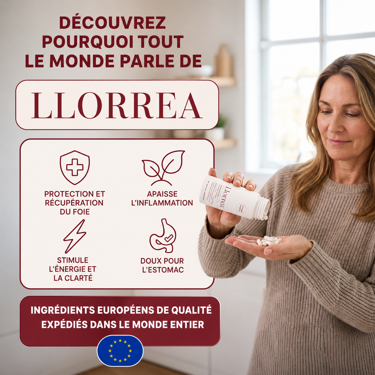 Foie Léger — Soutien et récupération du foie par Llorrea™
